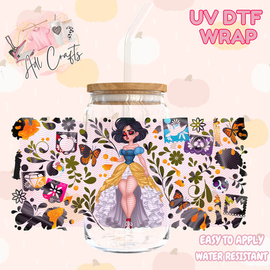 Snow white Karina   Halloween Cup wrap
