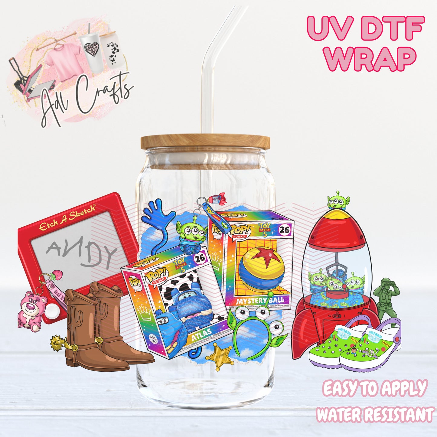 TS5 atlas UVDTF WRAPS Ready to apply