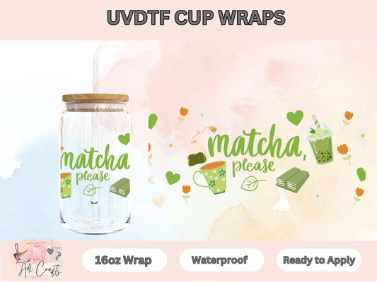 Matcha Green UVDTF WRAPS