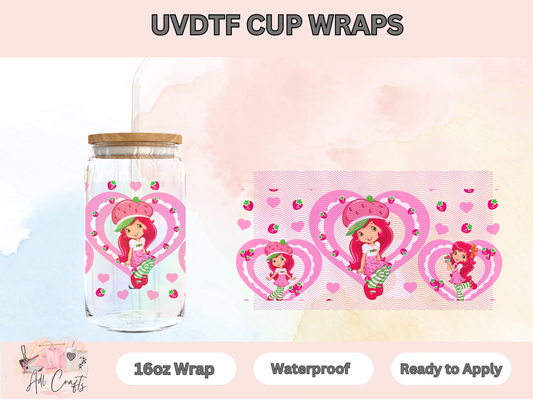 UVDTF WRAPS Valentines Berry Girl Heart