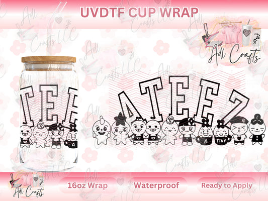 UVDTF WRAPS red A teez black Kpop