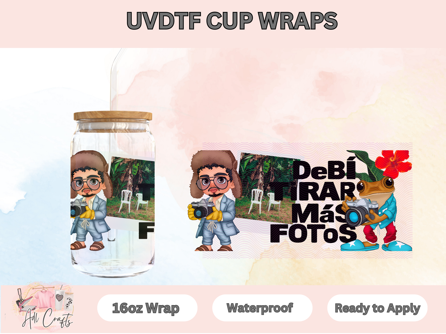 Benito y Concho 2025 Exclusive Design UVDTF WRAPS