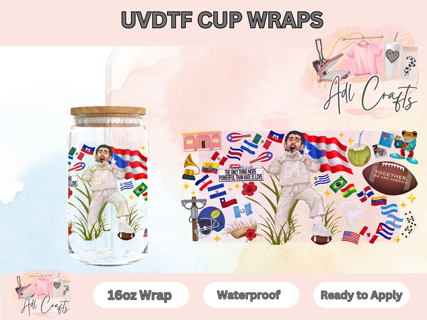 Benito 2026 Exclusive Design UVDTF WRAPS