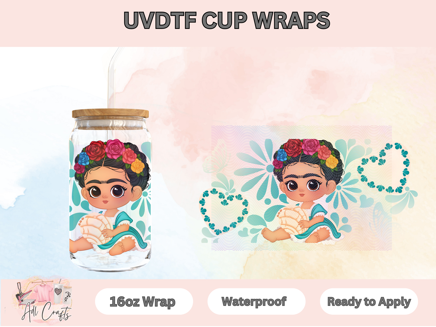 UVDTF WRAPS Frida Conchita Heart