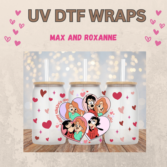 54 Max and Roxanne Valentines Day UVDTF WRAPS