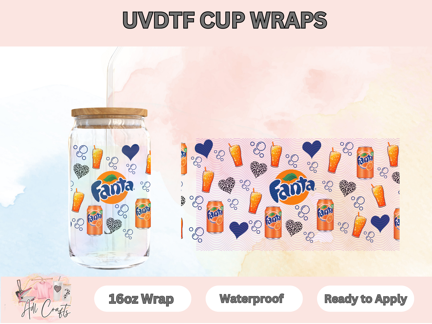 Orange Soda UVDTF WRAPS