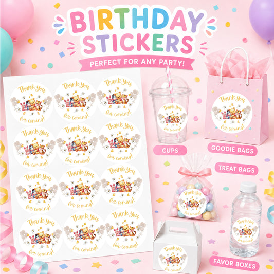 Honey Bear Stickers