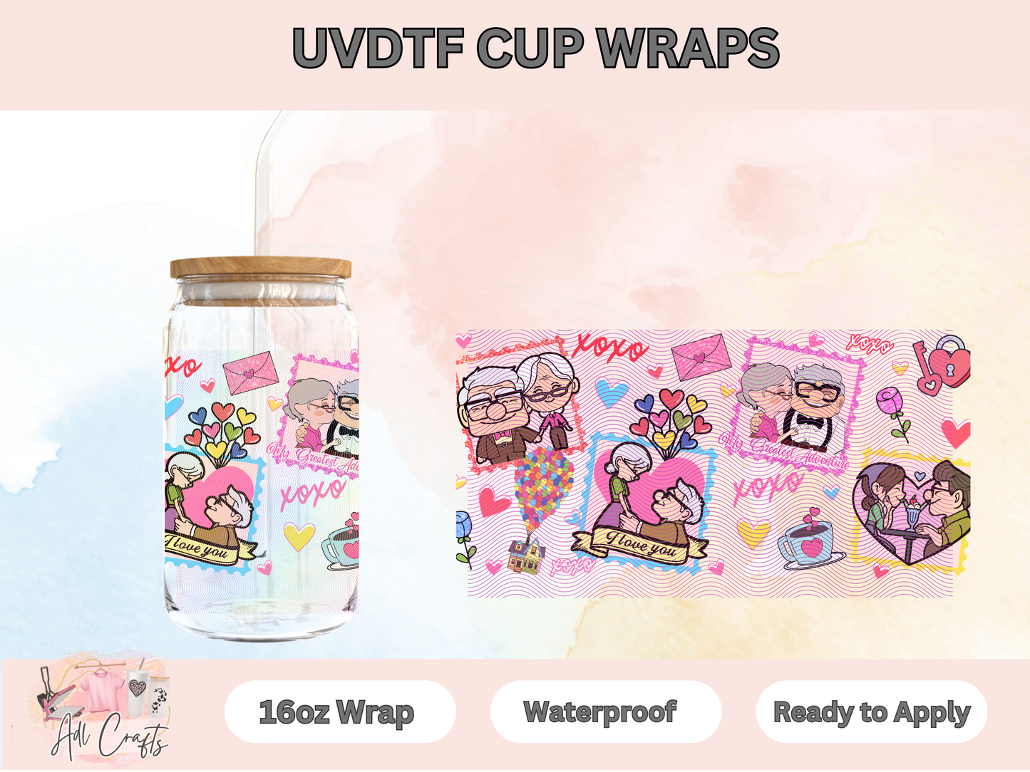 UVDTF WRAPS Valentines Up couple