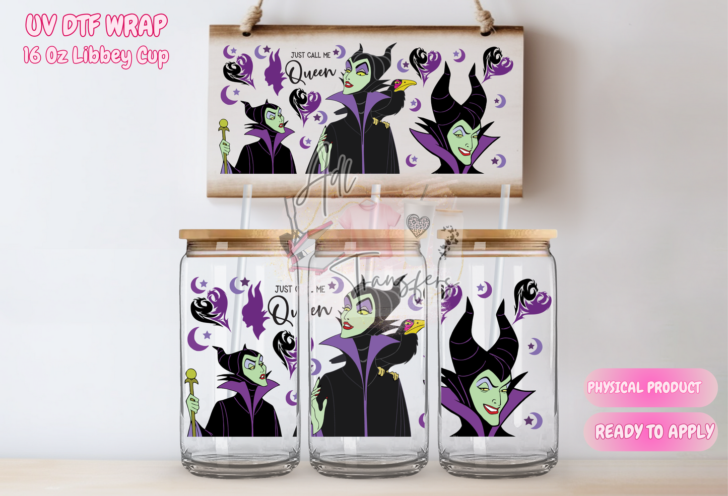 Uv Dtf Halloween Cup wrap #60