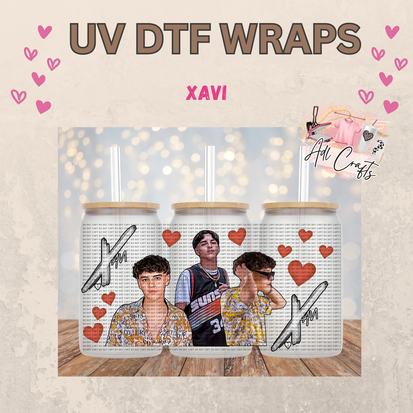 Xavi UVDTF WRAPS