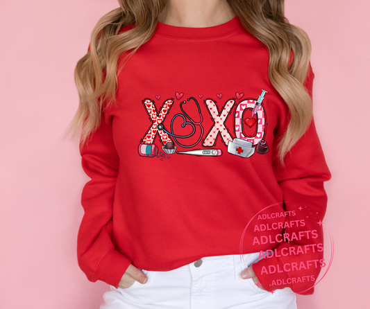 XOXO Medicine cute Valentines Sweatshirt